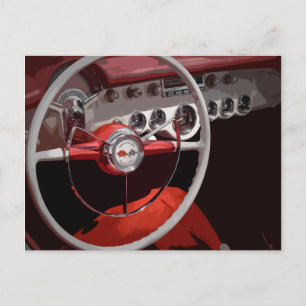"54 Korvette Insida Vykort