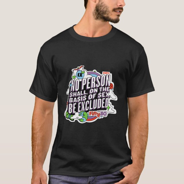 550 Espn Ingen får T Shirt (Framsida)
