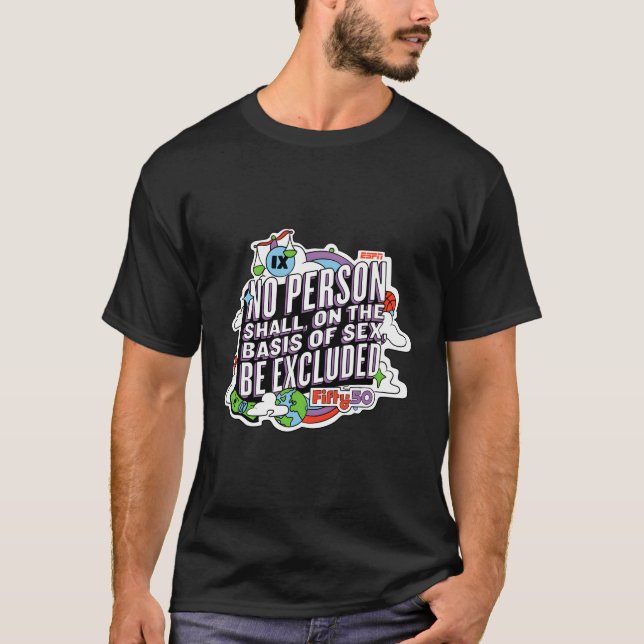 550 Espn Ingen får T Shirt (Framsida)
