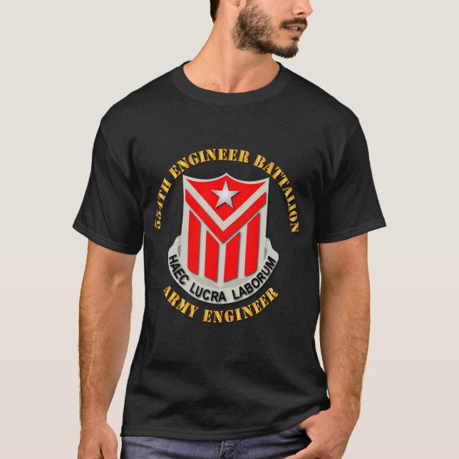 554:e Ingenjör-bataljonarmén Ingenjör.png T Shirt (Framsida)