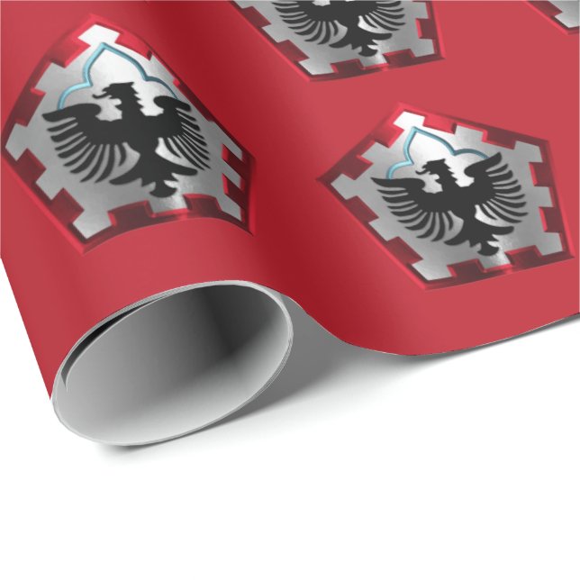 555:e ingenjörsbrigaden “Triple Nickel” Presentpapper (Rullad Hörn)