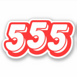 555 KLISTERMÄRKEN