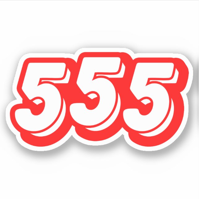 555 KLISTERMÄRKEN (Framsida)