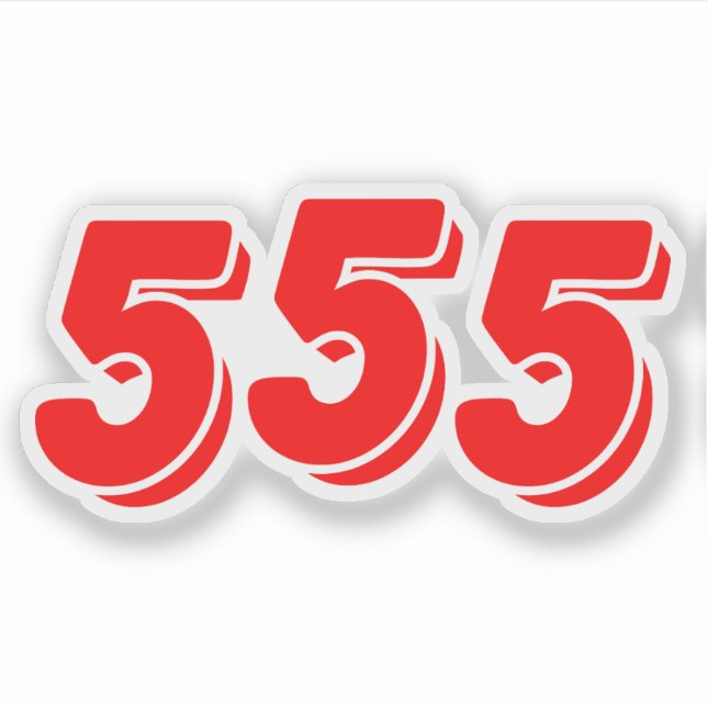 555 KLISTERMÄRKEN (Framsida)