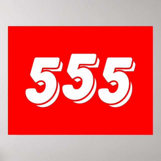 555 POSTER (Framsidan)