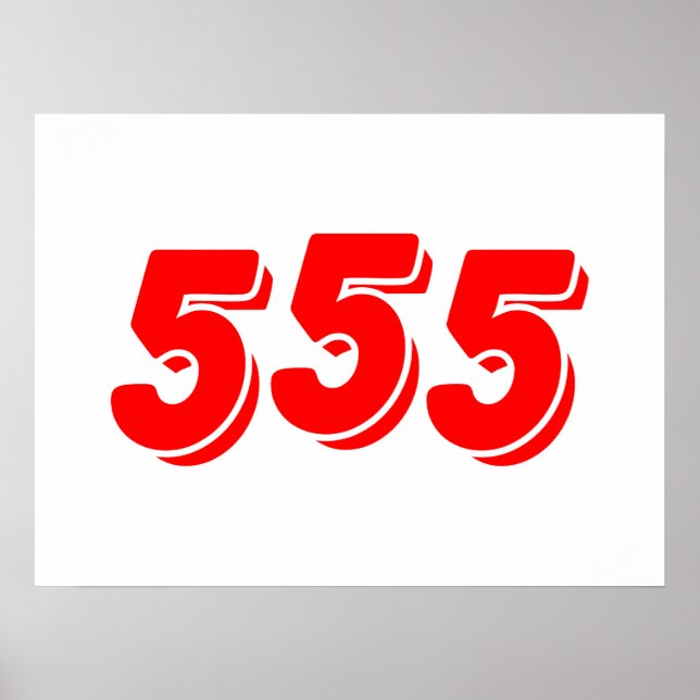 555 POSTER (Framsidan)