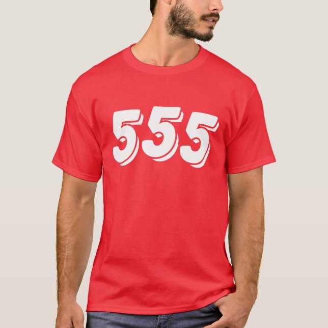 555 T SHIRT (Framsida)
