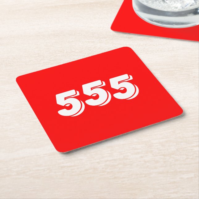 555 UNDERLÄGG PAPPER KVADRAT (Vinklad)