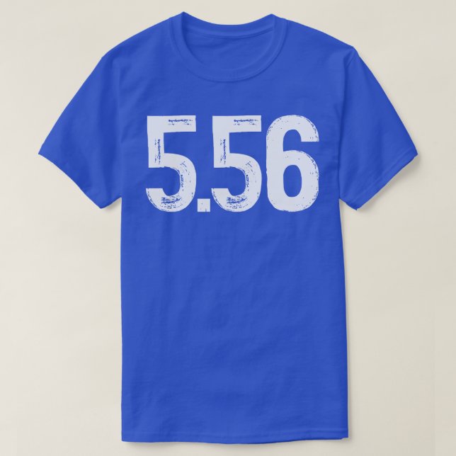 556 mm kaliber 3 t shirt (Design framsida)