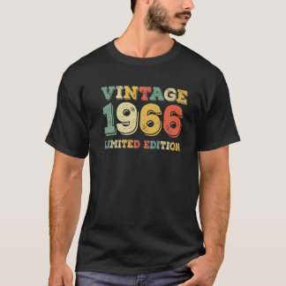 55 år gamla gåvor födda 1966 Begränsad utgåva 55T T Shirt
