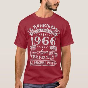 55 år gamla presenter föddes 1966, 55:e t shirt