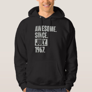 55 år gammal 55:e födelsedagen Fantastisk sedan ju Hoodie