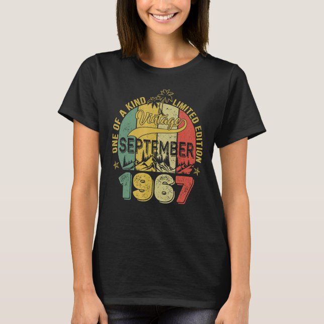 55 år gammal 55:e födelsedagen Fantastisk sedan se T Shirt (Framsida)