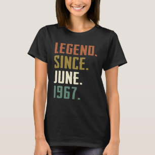 55 år gammal förklaring sedan juni 1967 55 dagar t shirt
