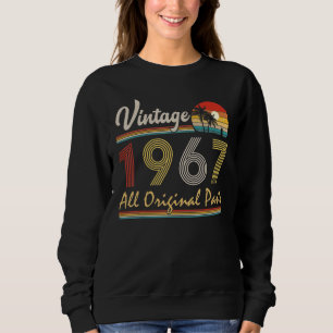 55-årig Vintage 1967, alla originaldelar, 55:e Bi T Shirt
