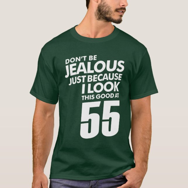 55-åriga 55:e födelsedagspressen - Funny Gift T Shirt (Framsida)