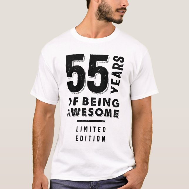 55 års vistelse i Fantastisk - 55:e födelsedagen T Shirt (Framsida)