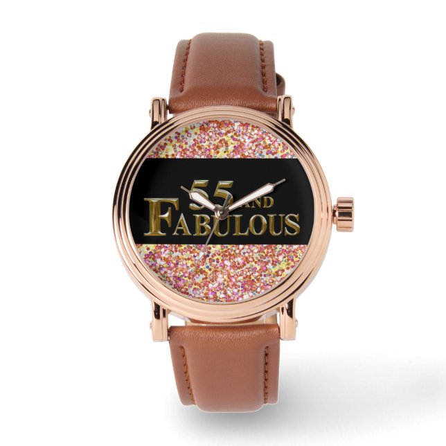 55-årsdag  armbandsur (Framsida)