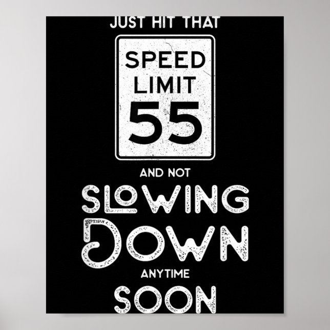 55-årsdag Igovernment Agency Speed Li skylt 55 (Framsidan)