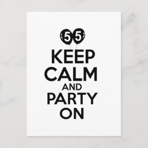 55-årsjubileum vykort