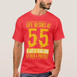 55 Birthday Man T Shirt