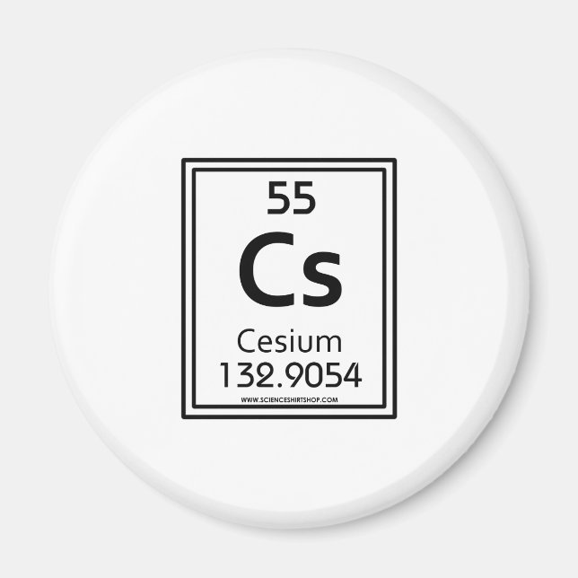 55 Cesium Magnet (Framsidan)