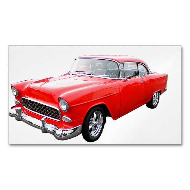 55 chevy affärskort magnetiska visitkort (Framsida)