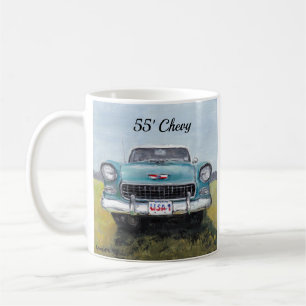 55' Chevy Car Art Mugg