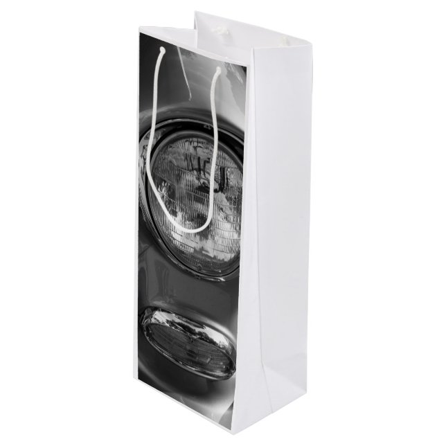 55 Chevy Headlight Grayscale (Framsidan Vinklad)