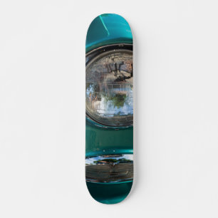 55 Chevy Headlight Mini Skateboard Bräda 18,5 Cm