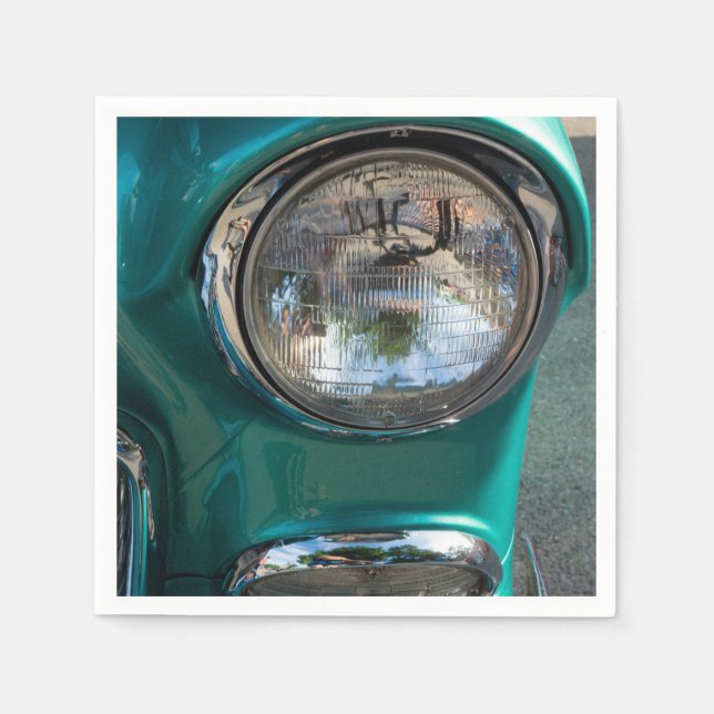 55 Chevy Headlight Pappersservett (Framsidan)