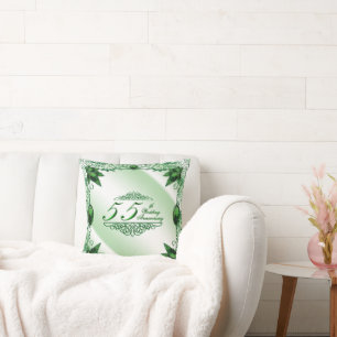 55:e Bröllop-årsdagen Pillow Kudde