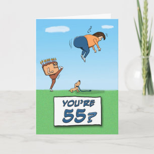 55:e födelsedag: En spark i Butt Kort