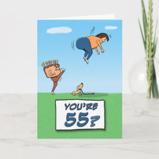 55:e födelsedag: En spark i Butt Kort