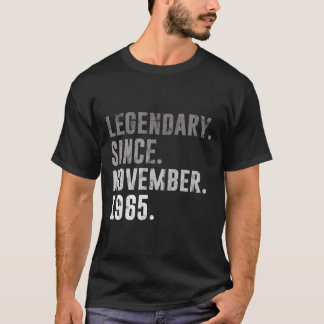 55:e födelsedag sedan november 1965 t shirt