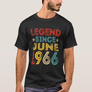 55:e födelsedagslätten sedan juni 1966 Distress 55 T Shirt