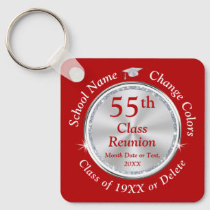 55:e klass Reunion Ideas, CHANGE YEAR och FÄRG, Nyckelring