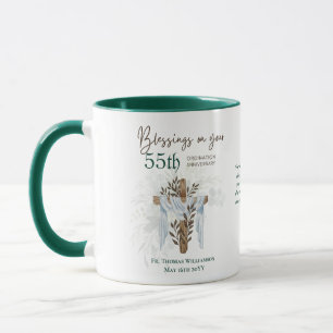 55:e ORDINATIONEN ÅRSDAGS-pastorminister Mugg
