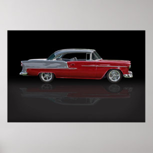 55 klassiska bilar poster