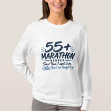 55+ Maratonlöpare Långsammare Men Längre Löpning