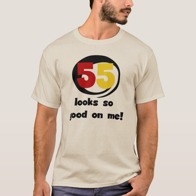 55 Ser så Bra ut på T-shirts och presenter från mi (Framsida)
