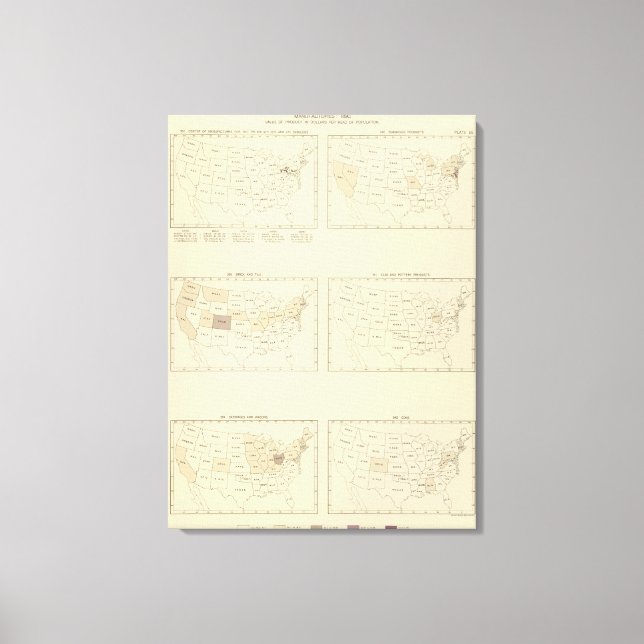 55 Tillverkning 1890 Canvastryck (Framsida)