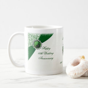 55th Bröllopsdagmugg Kaffemugg