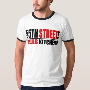 55th Gatahelvete skjorta för logotyp för kök NY T Shirt