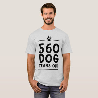 560 gammala hundår t shirt