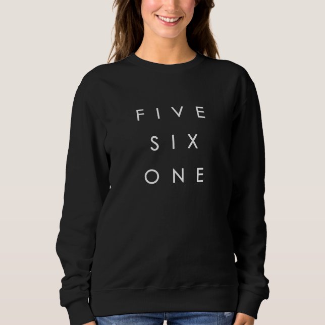 561 områdeskod ord Florida FIVE SIX ONE T Shirt (Framsida)