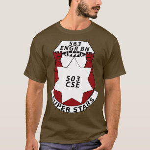 563:e Ingenjör-bataljonen DUI med X T Shirt