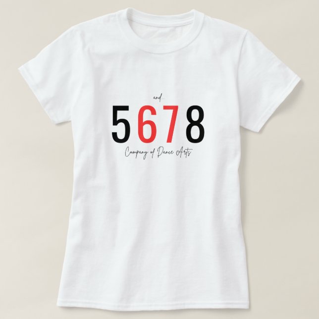 5678 T SHIRT (Design framsida)