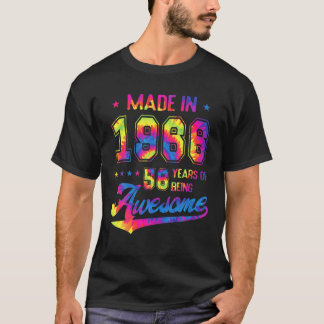 56 år gammal gåva född 1966, tiofem, 56:e födelsed t shirt
