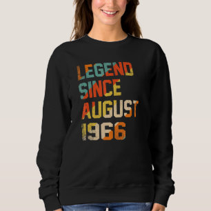 56 år gammal legend sedan augusti 1966 födelsedag t shirt